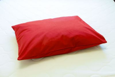 Наволочка хлопковая Bordo Red 50x70