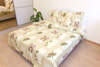 Puuvilla tekikott Green Romi 180x210
