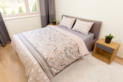 Постельное бельё Sante Kahve 220x210 +50x60 наволочки