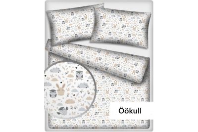 Laste voodipesu 110x145 UHUU Grey
