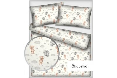 Õhupallid voodipesu komplekt 110x145