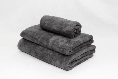 Bambusrätik DOSSA 70x140 tumehall triibuta